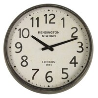 40cm Matty Kengington Station Wall Clock By COUNTRYFIELD