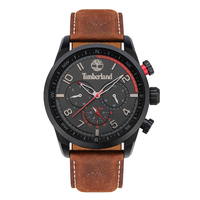 Black Forestdale Watch - Brown Strap By TIMBERLAND