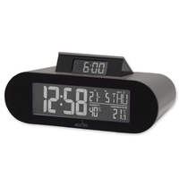 4.9cm Kian Grey LCD Digital Alarm Clock By ACCTIM image