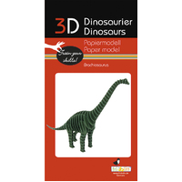 3d Paper Model- Brachiosaurus image