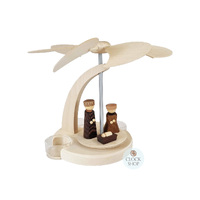 18cm Nativity Modern Christmas Pyramid By Seiffener image