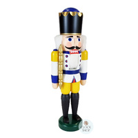 29cm Yellow & White King Nutcracker By Seiffener image