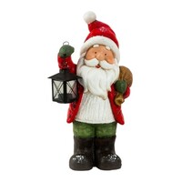 Santa with Tealight Lantern 46.5cm