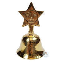 Brass Table Bell With Star Imprint image