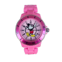 40mm Disney Sports Mickey Mouse Womens Watch With Pink Band & Dial image