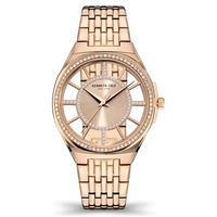 Rose Gold Watch with Rose Gold Bracelet Band By KENNETH COLE image