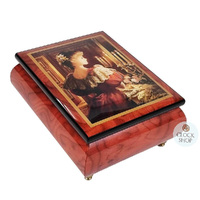 Wooden Musical Jewellery Box - By Candlelight (Beethoven- Ode to Joy) image