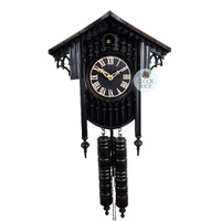 Railroad House Gothic 8 Day Mechanical Cuckoo Clock 47cm By HERR image
