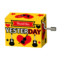 World Hits Hand Crank Music Box (The Beatles- Yesterday) image