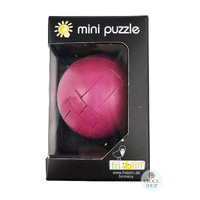 Wooden 3D Puzzle- Magenta Ball image