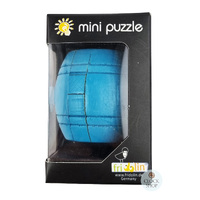 Wooden 3D Puzzle- Blue Barrel