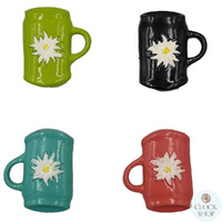 6cm Edelweiss Mug Fridge Magnet- Assorted Designs image