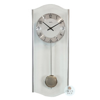 50cm Silver Pendulum Wall Clock By AMS image