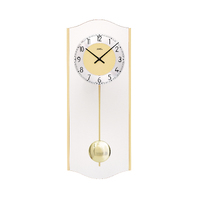 50cm Gold Pendulum Wall Clock By AMS image