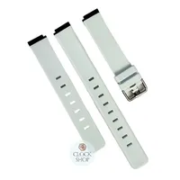 31mm Max Rene Collection White Silicone Strap By BERING