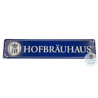 Metal Hofbräuhaus Munich Sign 51cm image