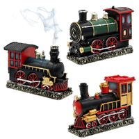 11cm Train German Incense Burner - Assorted Designs image