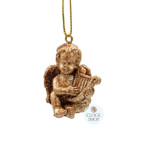 4cm Gold Angel Hanging Decoration image