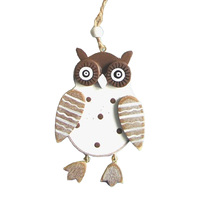 9cm Owl Hanging Decoration image