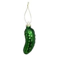 11cm Green Cucumber Pickle Hanging Decoration