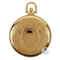 4.1cm Regal Crest Gold Plated Pocket Watch By CLASSIQUE (Arabic) image