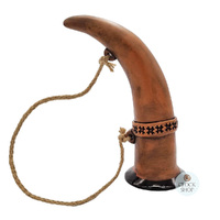 Ceramic Drinking Horn - Assorted Designs  image