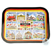 Metal Serving Tray- Deutschland 20cm image