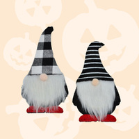 14cm Black & White Gnome - Assorted Designs