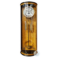 92cm Burlwood Mechanical Chiming Wall Clock By KIENINGER image