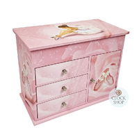 Pink Ballerina Musical Jewellery Box (Mozart- Piano Sonata) image