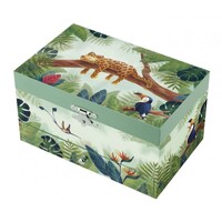 Jungle Animals Musical Jewellery Box (Beethoven- Moonlight Sonata) image