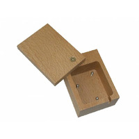Wooden Box For Hand Crank Musical Movements