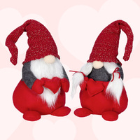 30cm Valentines Gnome With Love Heart - Boy Or Girl image