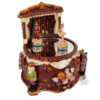 14cm Rotating Musical Christmas Nutcracker Ballet Music Box (Tchaikovsky- March Of The Toy Soldiers) image