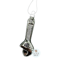 10cm Glass Wrench Hanging Decoration image
