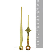 Gold Pointer Euroshaft Quartz Hands (115mm & 92mm) image