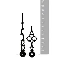 Black Serpentine Mechanical Hands (103mm & 72mm)