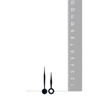 German Pointer Press Fit Quartz Hands (37mm / 28mm) image