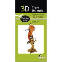 3D Paper Model- Hoopoe image