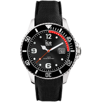 44mm Steel Collection Black Mens Watch By ICE-WATCH