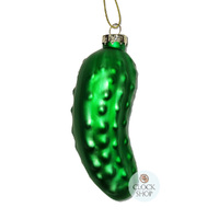 13cm Green Cucumber Pickle Hanging Christmas Decoration