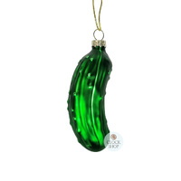 9cm Green Cucumber Pickle Hanging Decoration image