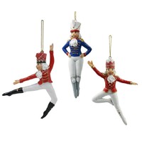 12cm Nutcracker Dancer Hanging Decoration- Assorted Designs image