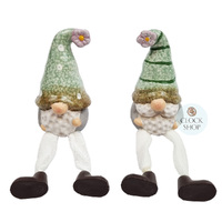 19cm Gnome Shelf Sitter in Mint Green- Assorted Designs image