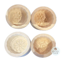 Round Butter Mould (Floral)- Assorted Designs image
