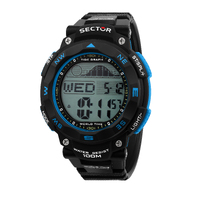 Digital EX35 Collection Black and Blue Watch By  SECTOR image