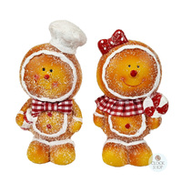 16.5cm Gingerbread Men Decoration - Assorted Designs image