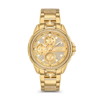 Arrondissement Gold Watch With Gold Dial VERSACE  image