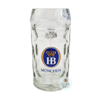 Hofbräuhaus München Glass Beer Mug 0.3L image