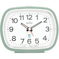 9cm Camille Sage Green Analogue Alarm Clock By ACCTIM image